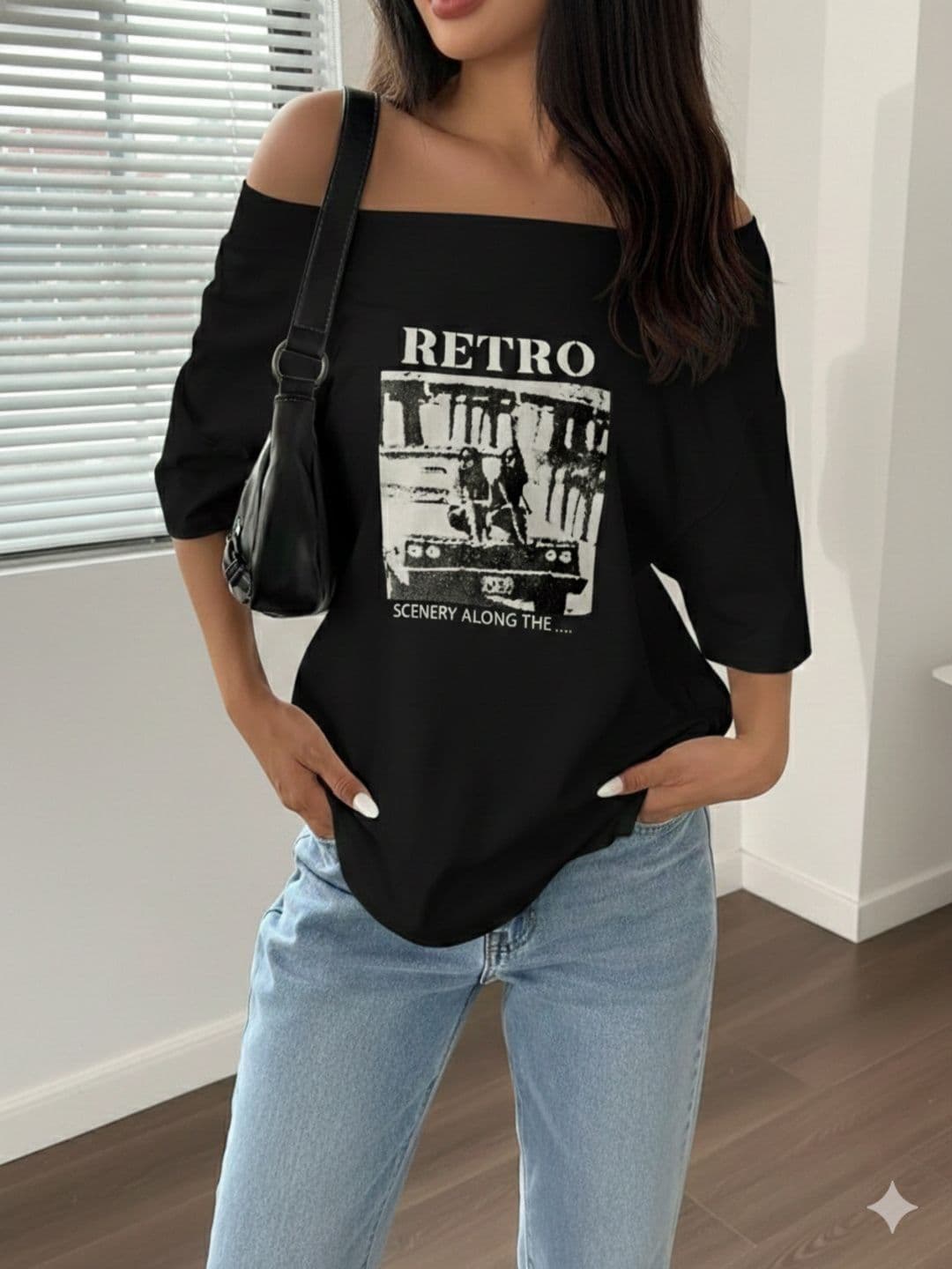 ELBATROSS Women Printed 1 T-shirt - view 1