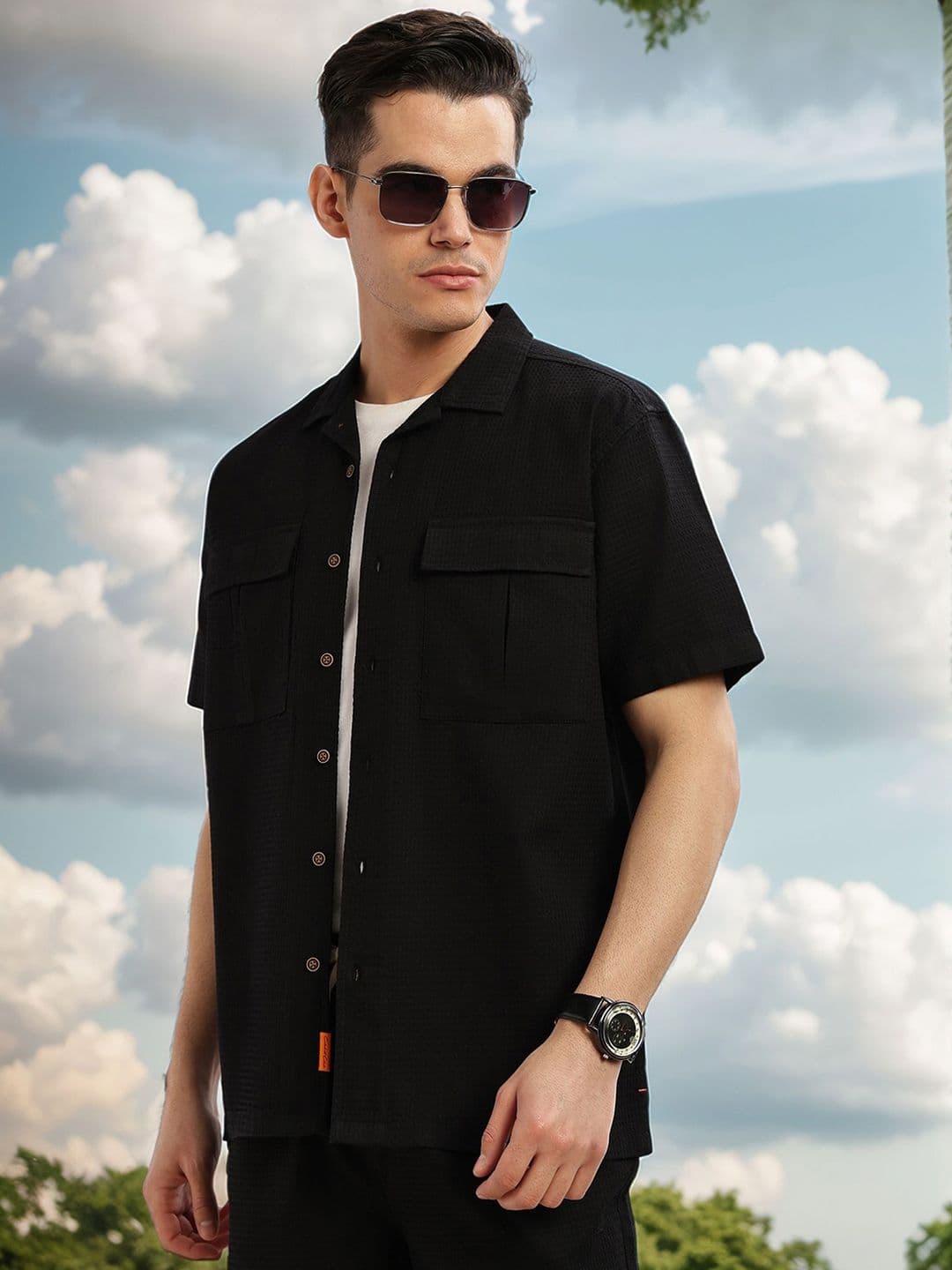 Thomas Scott Men Premium with Flap Pockets Casual Shirt - view 1