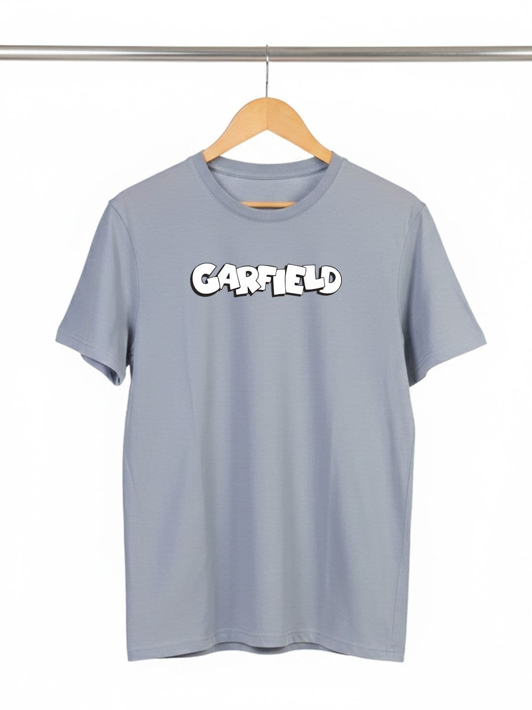 Greylongg Men Typography Garfield Printed T-shirt - view 1