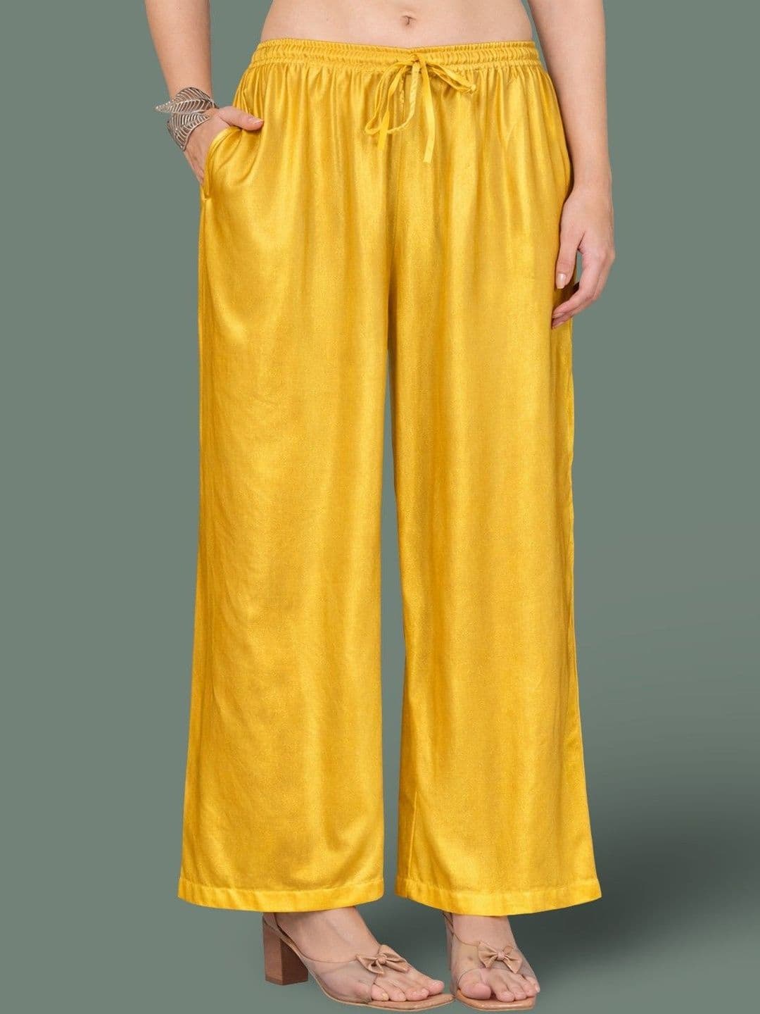 Jinfo Women Flared Ethnic Palazzos - view 1
