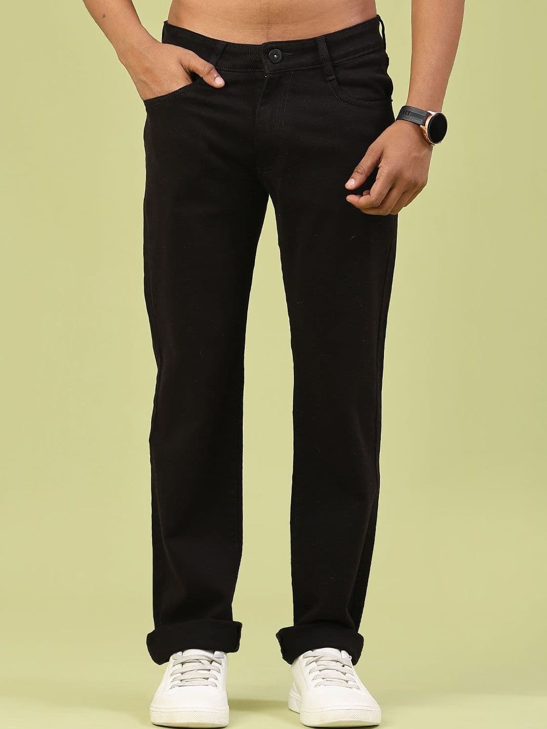 V-Mart Men Regular Fit Mid-Rise Stretchable Jeans - view 1