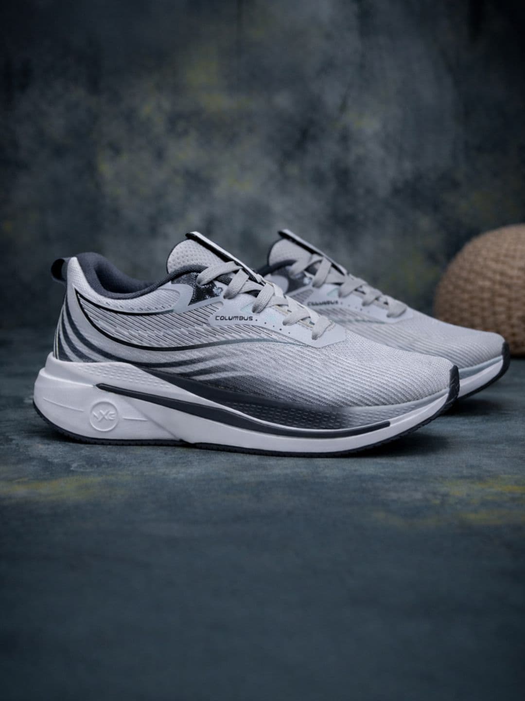 Columbus Men Mesh Running Non-Marking Shoes - view 1