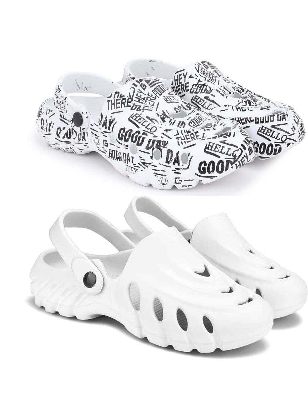 Pampy Angel Men Printed Clogs - view 1