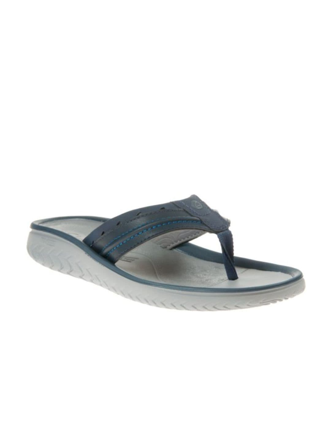 Clarks Clarks Wesley Post Men Blue Colourblocked Comfort Sandals - view 1