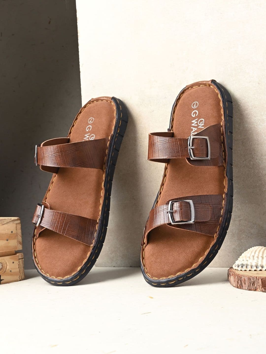 GWALK Men Buckles Comfort Sandals - view 1