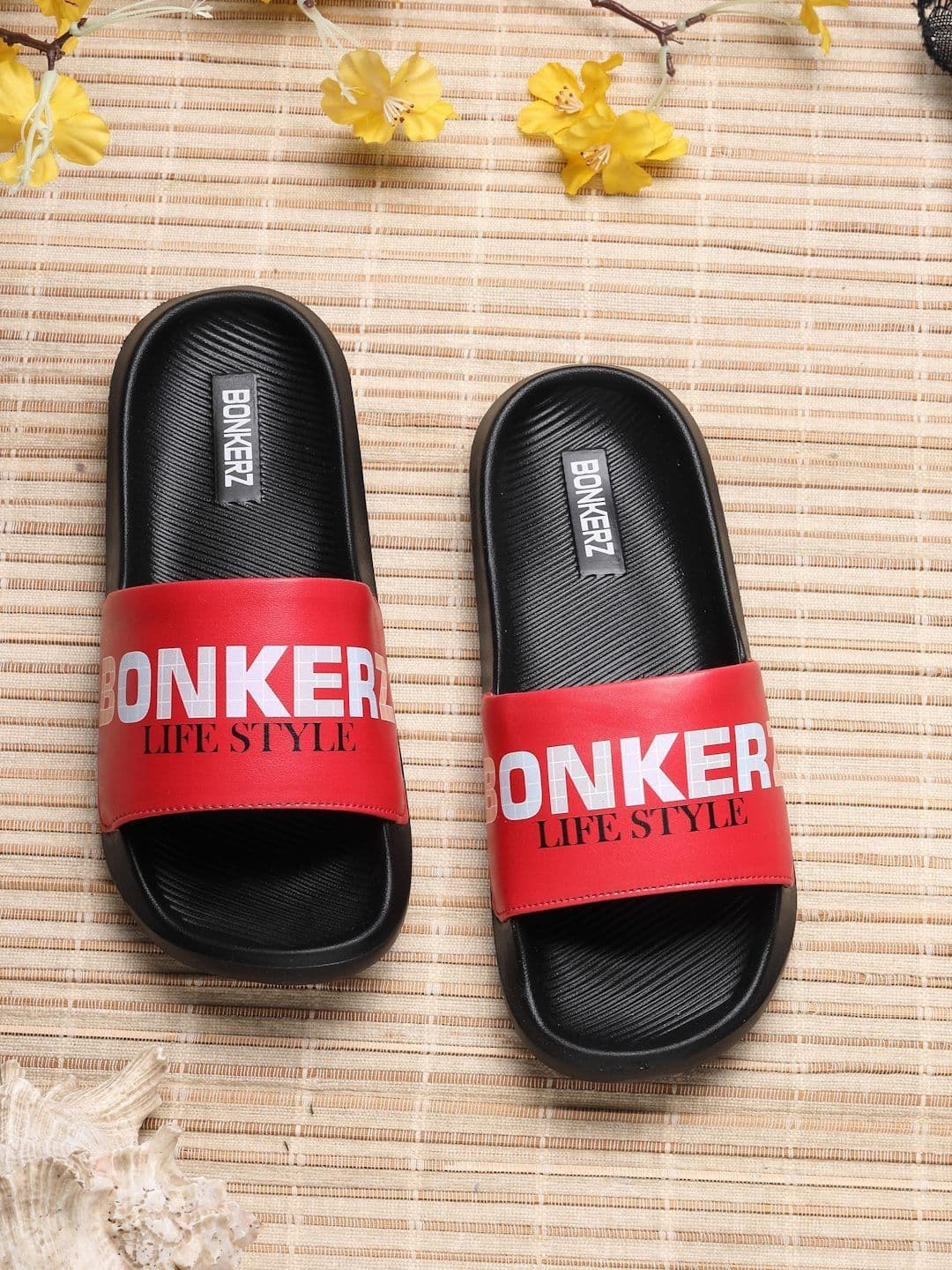 Bonkerz Men Printed Sliders - view 1