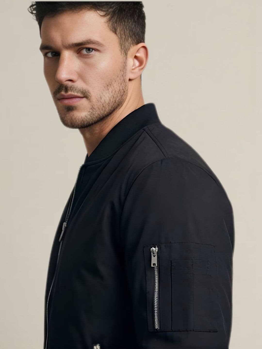 MIA FASHION Men Windcheater Bomber Jacket