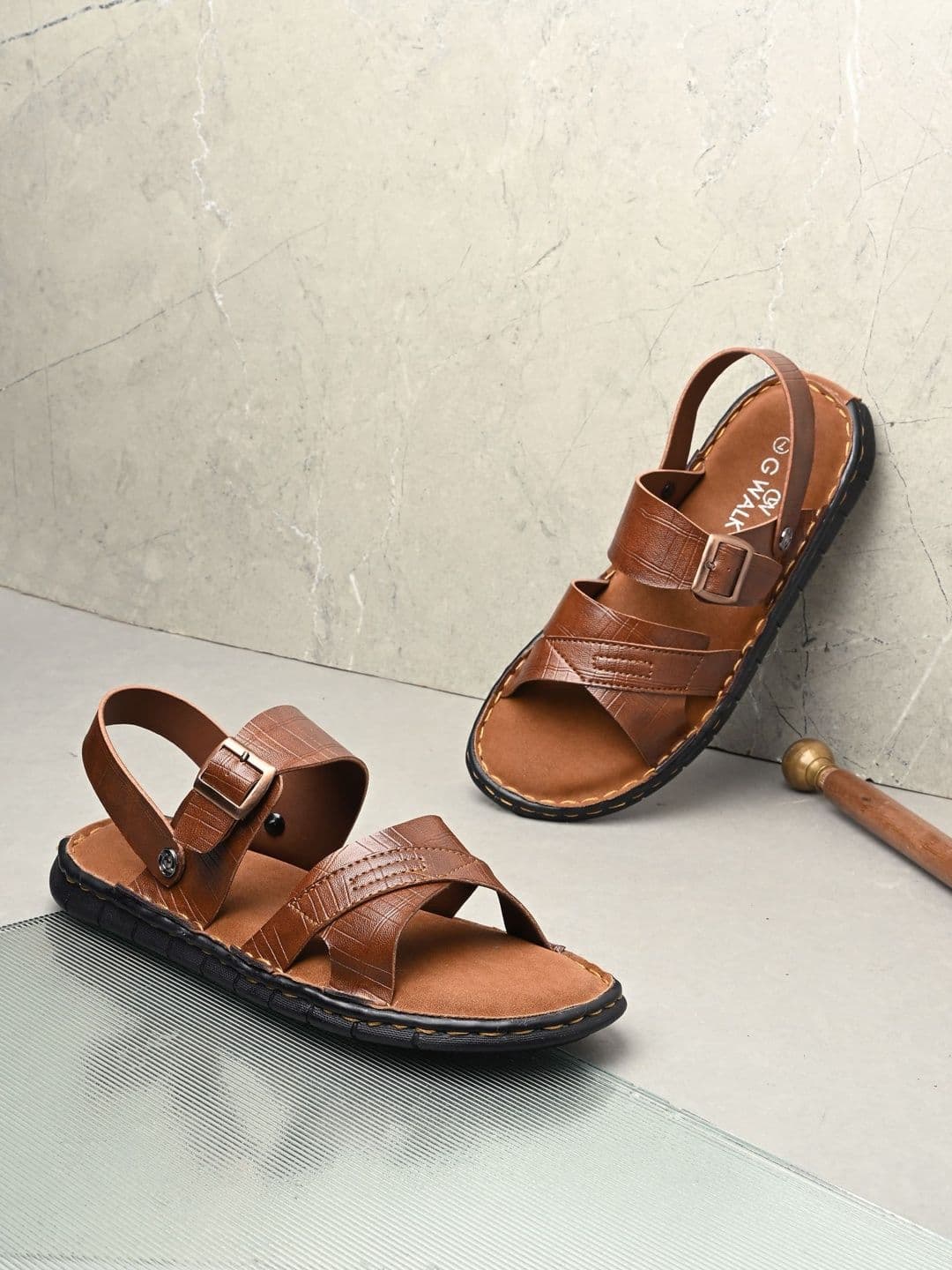GWALK Men Buckle Comfort Sandals - view 1