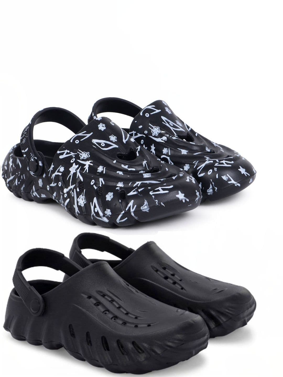 Pampy Angel Men Printed Clogs - view 1