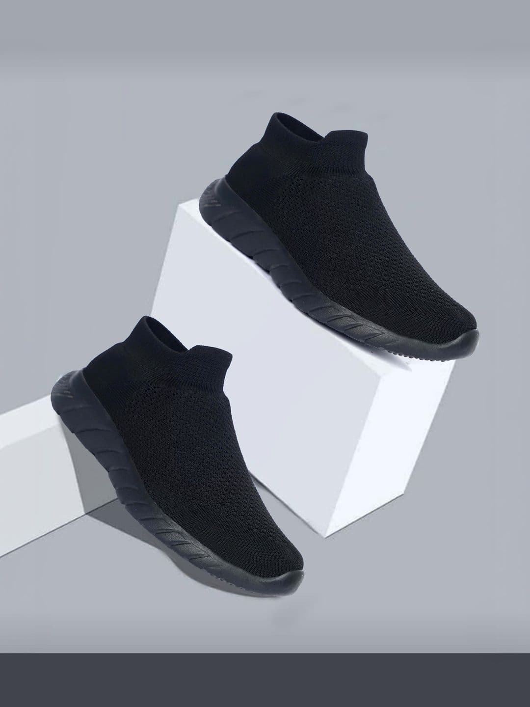 aadi Men Mesh Walking Non-Marking Shoes - view 1