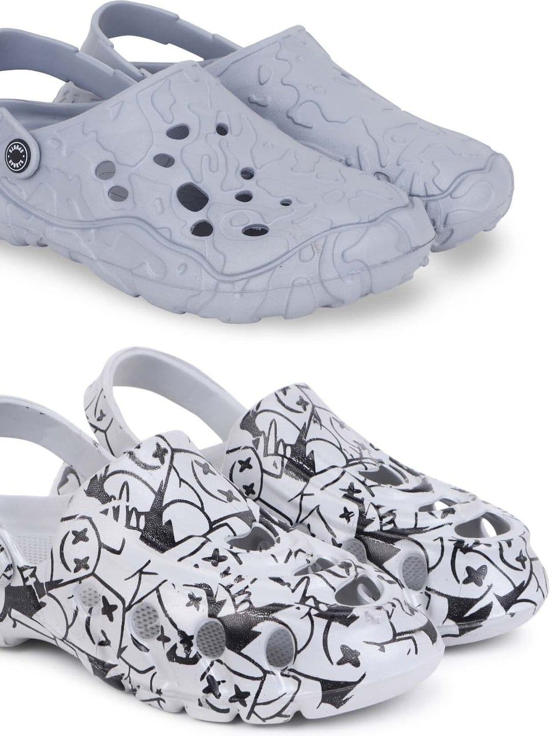 Pampy Angel Men Printed Clogs - view 1
