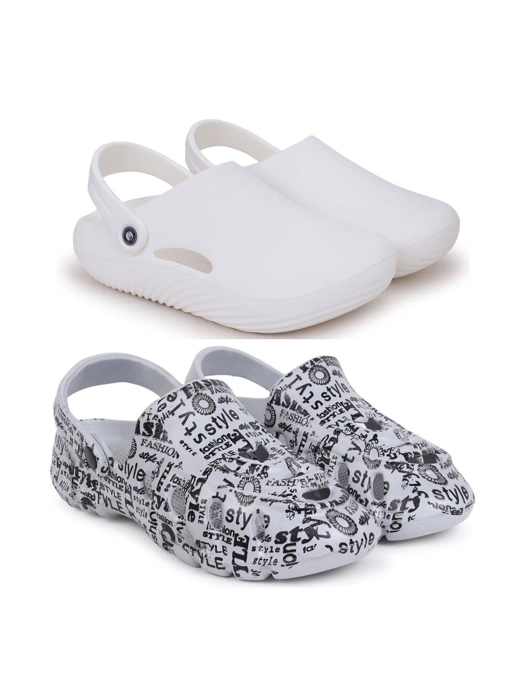 Pampy Angel Men Printed Clogs - view 1
