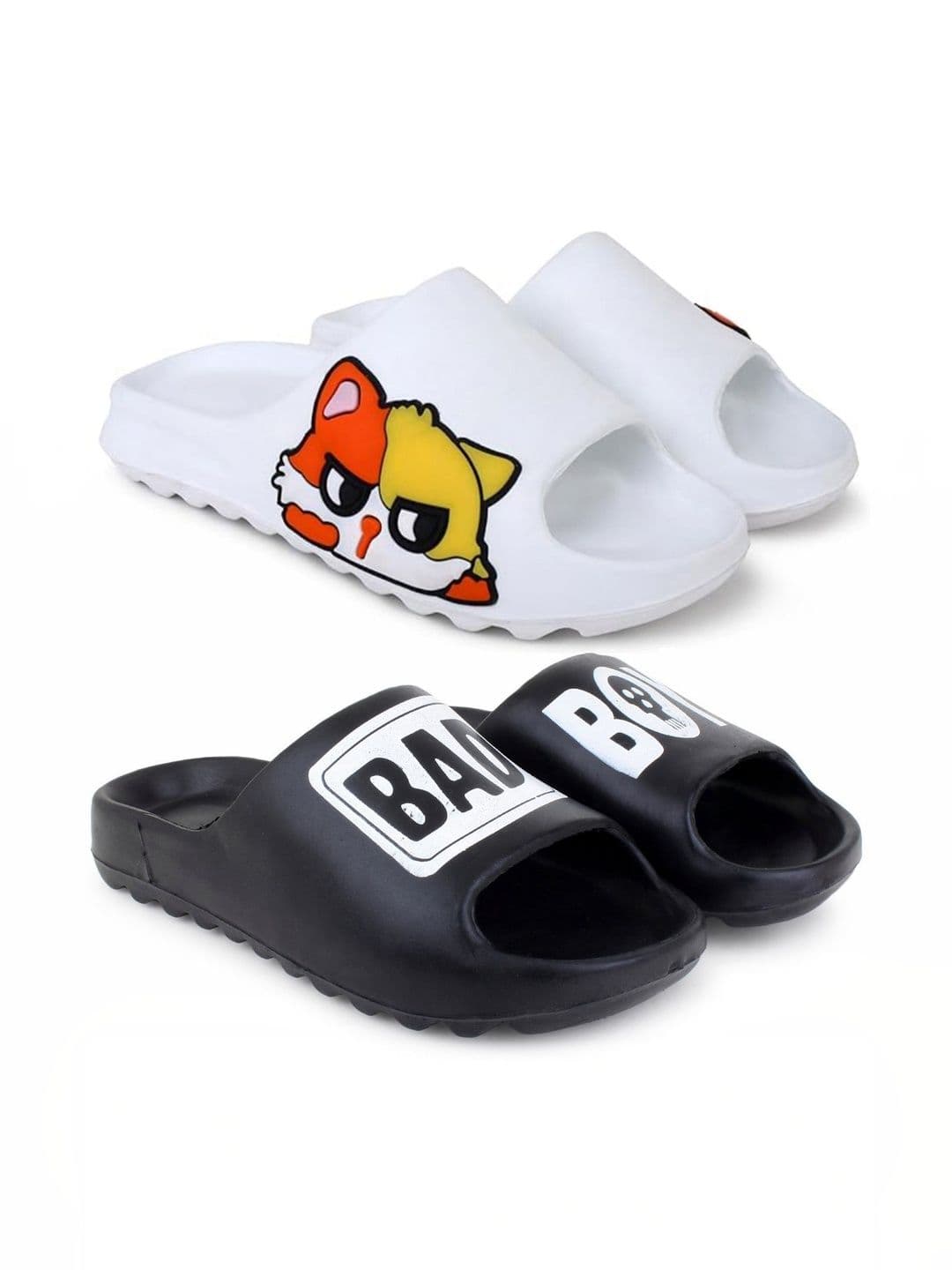 KAPYANSH Men Printed Sliders - view 1