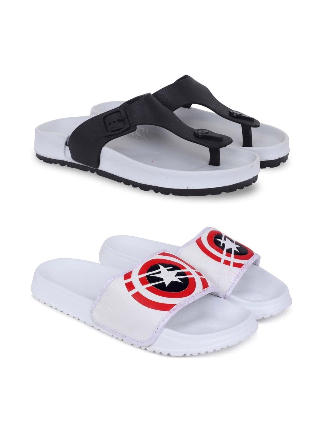 Pampy Angel Men Printed Thong Flip-Flops - view 1