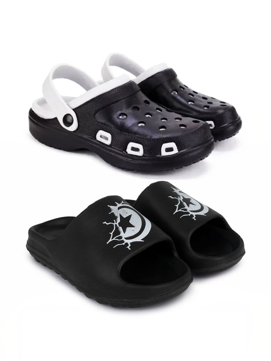 Pampy Angel Men Printed Clogs - view 1