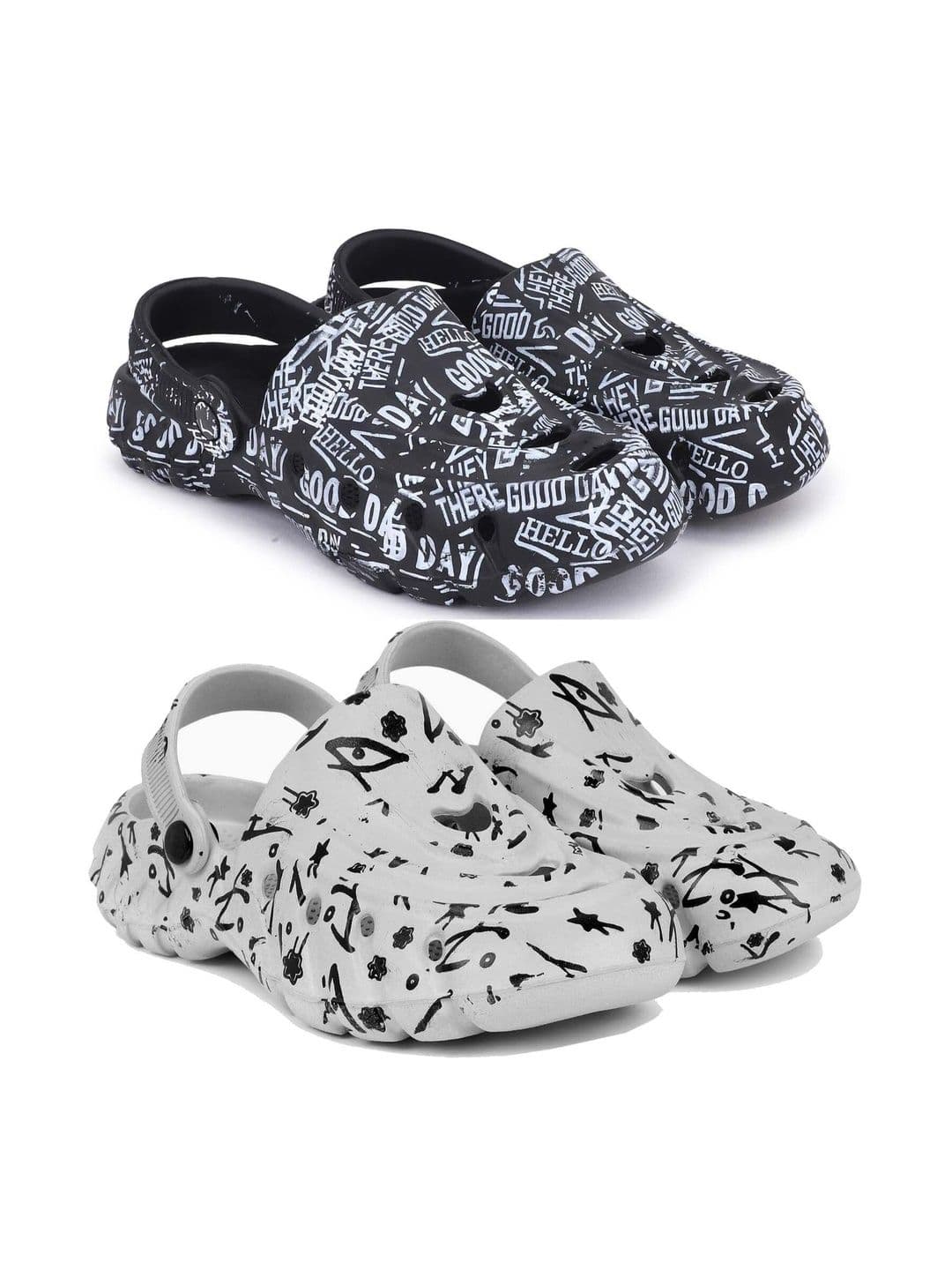 Pampy Angel Men Printed Clogs - view 1
