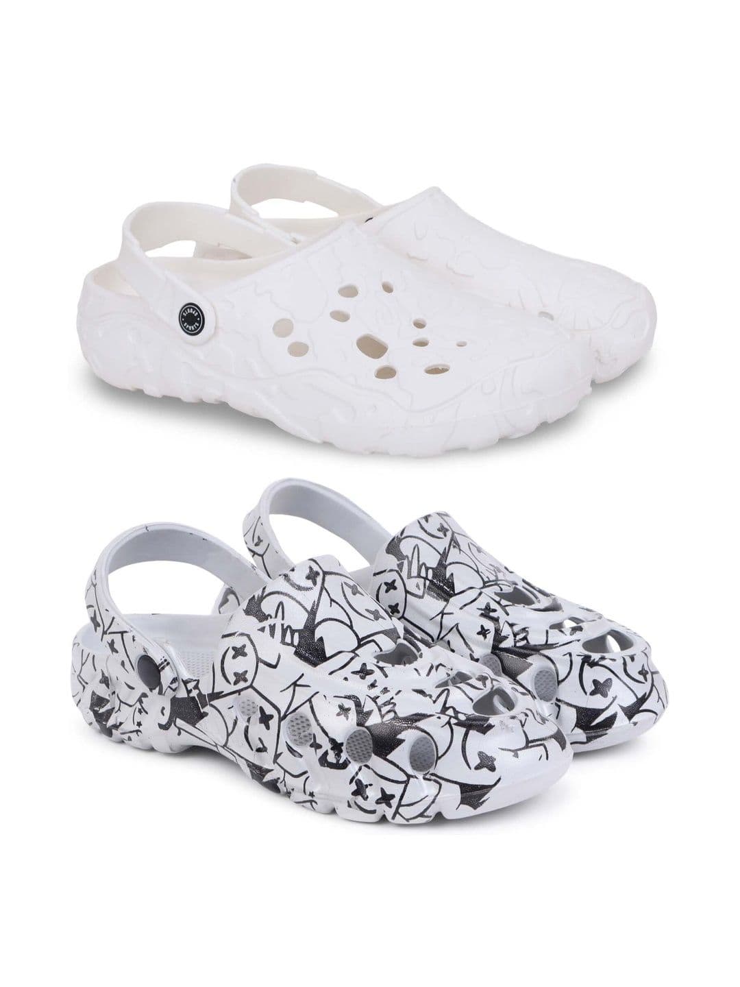 Pampy Angel Men Printed Clogs - view 1