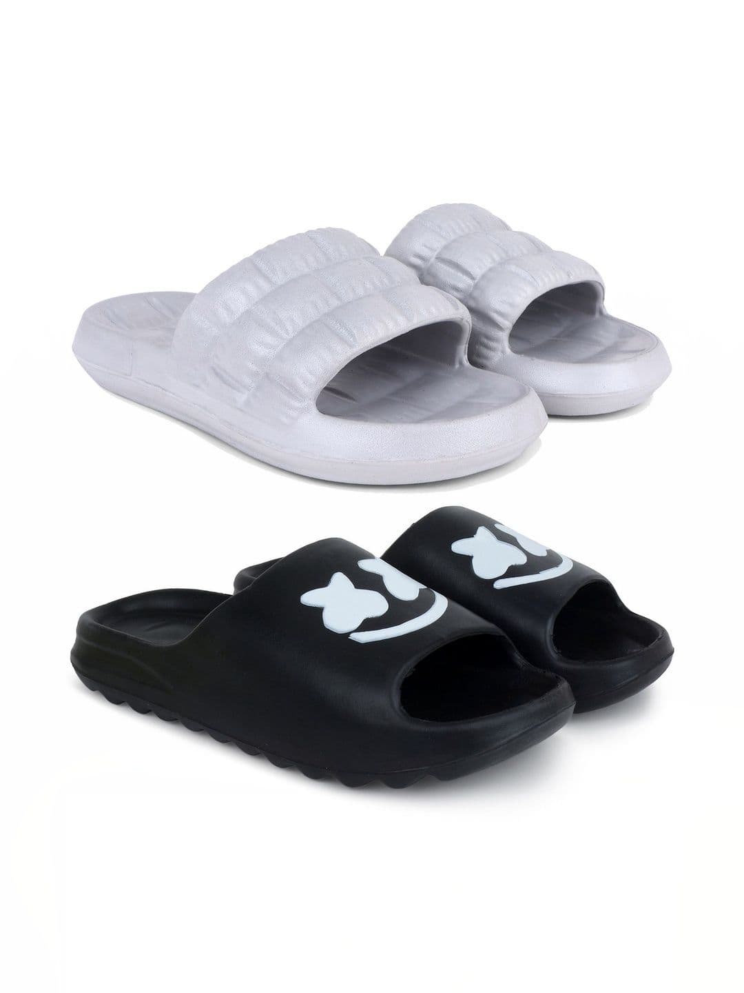 KAPYANSH Men Printed Sliders - view 1