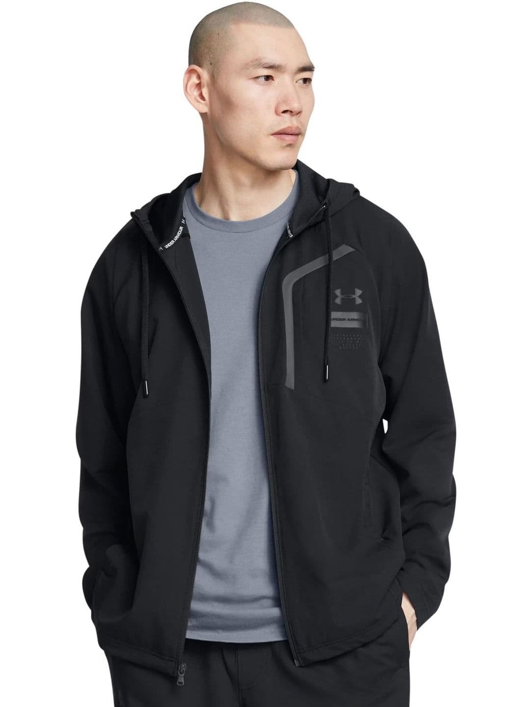 UNDER ARMOUR Sportstyle Woven Hooded Jacket - view 1