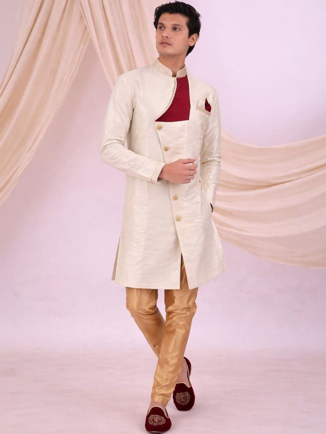 Desibutik Mandarin Collar Sherwani