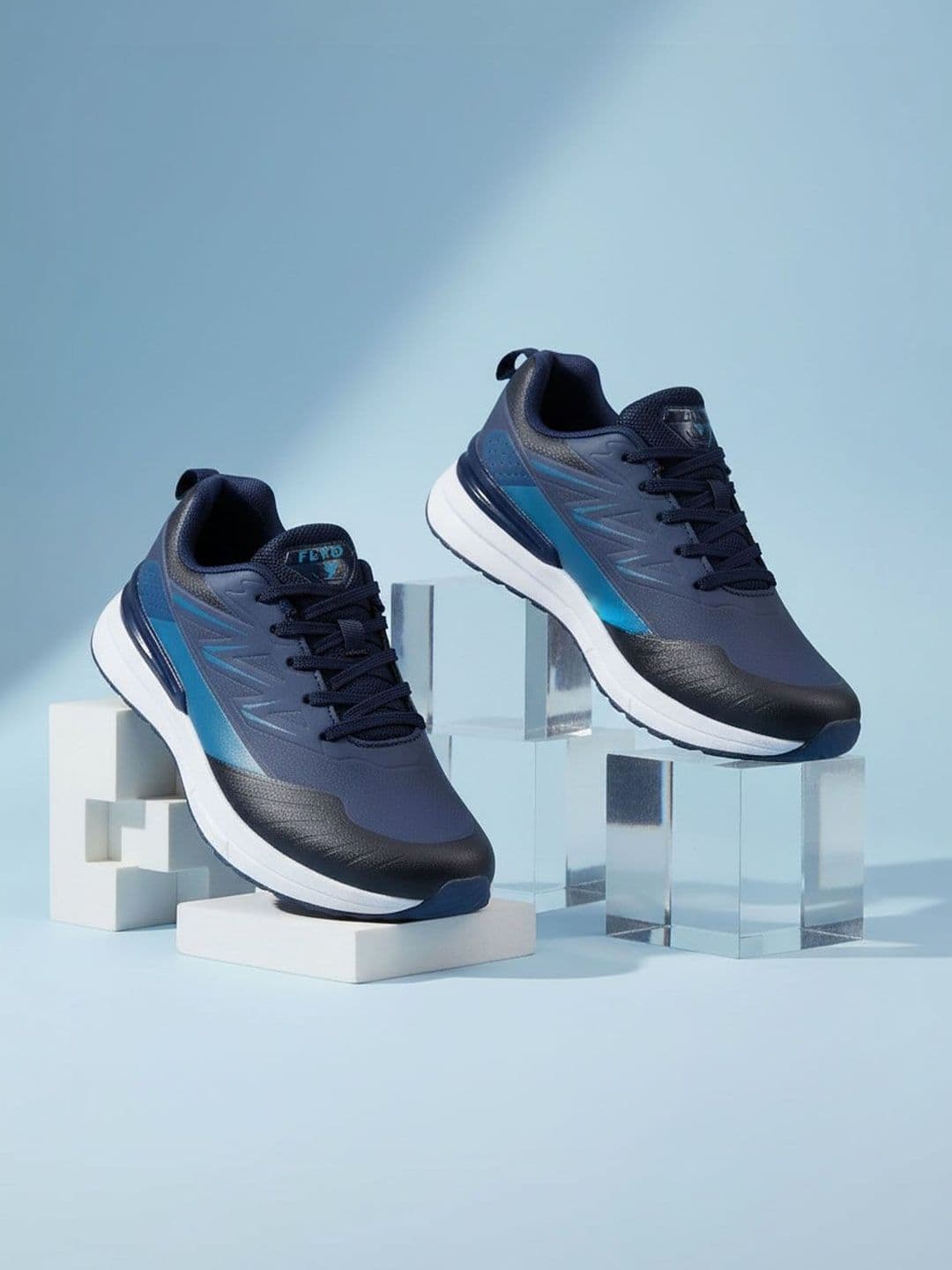 FLYO Men Mesh Running Non-Marking Shoes - view 1