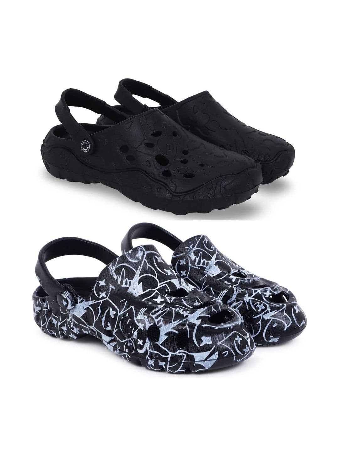 Pampy Angel Men Printed Clogs - view 1