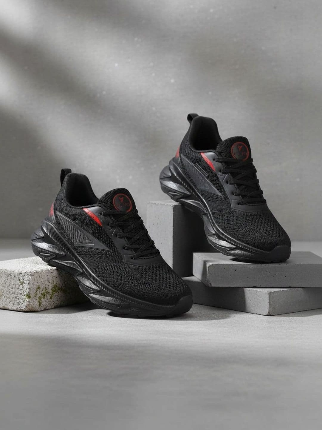 FLYO Men Mesh Running Non-Marking Shoes - view 1