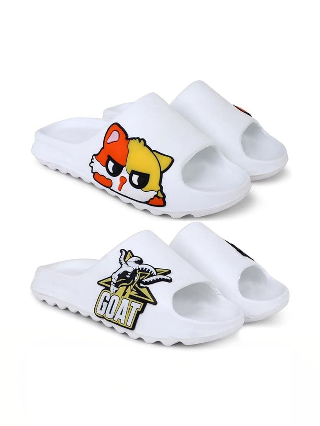 KAPYANSH Men Printed Sliders - view 1