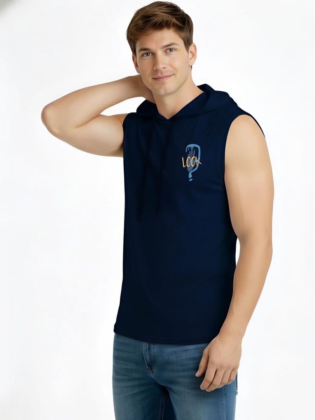 CRYPTIC Men Printed Hooded T-shirt - view 1