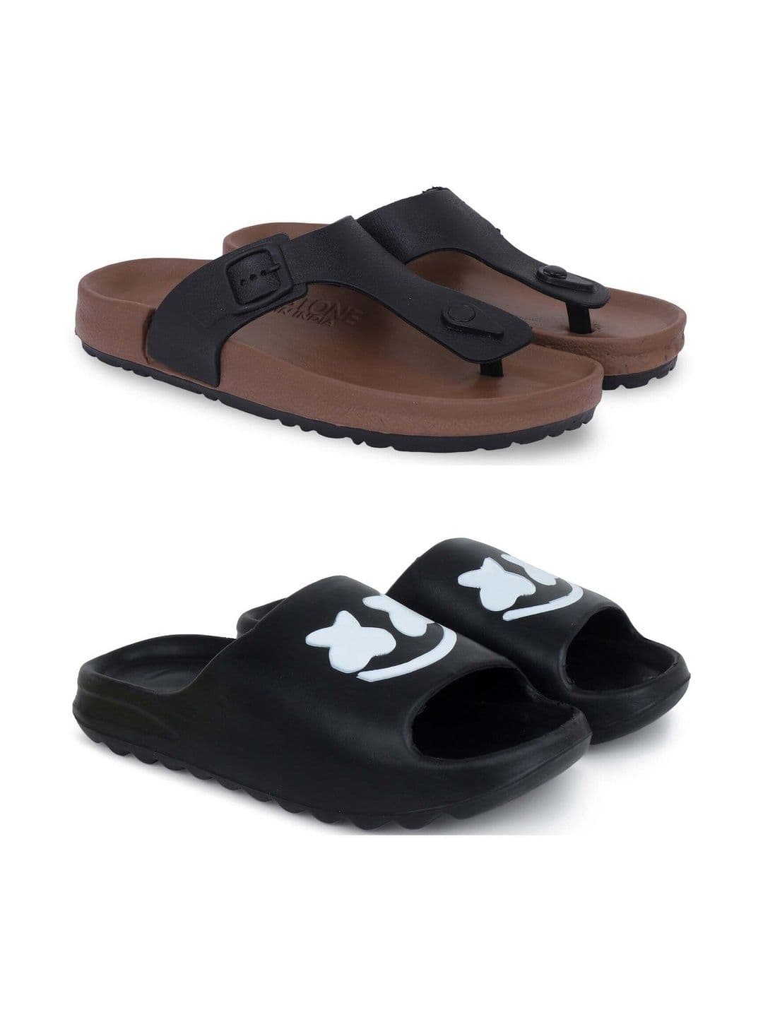 KAPYANSH Men Set Of 2 Thong Flip-Flops - view 1