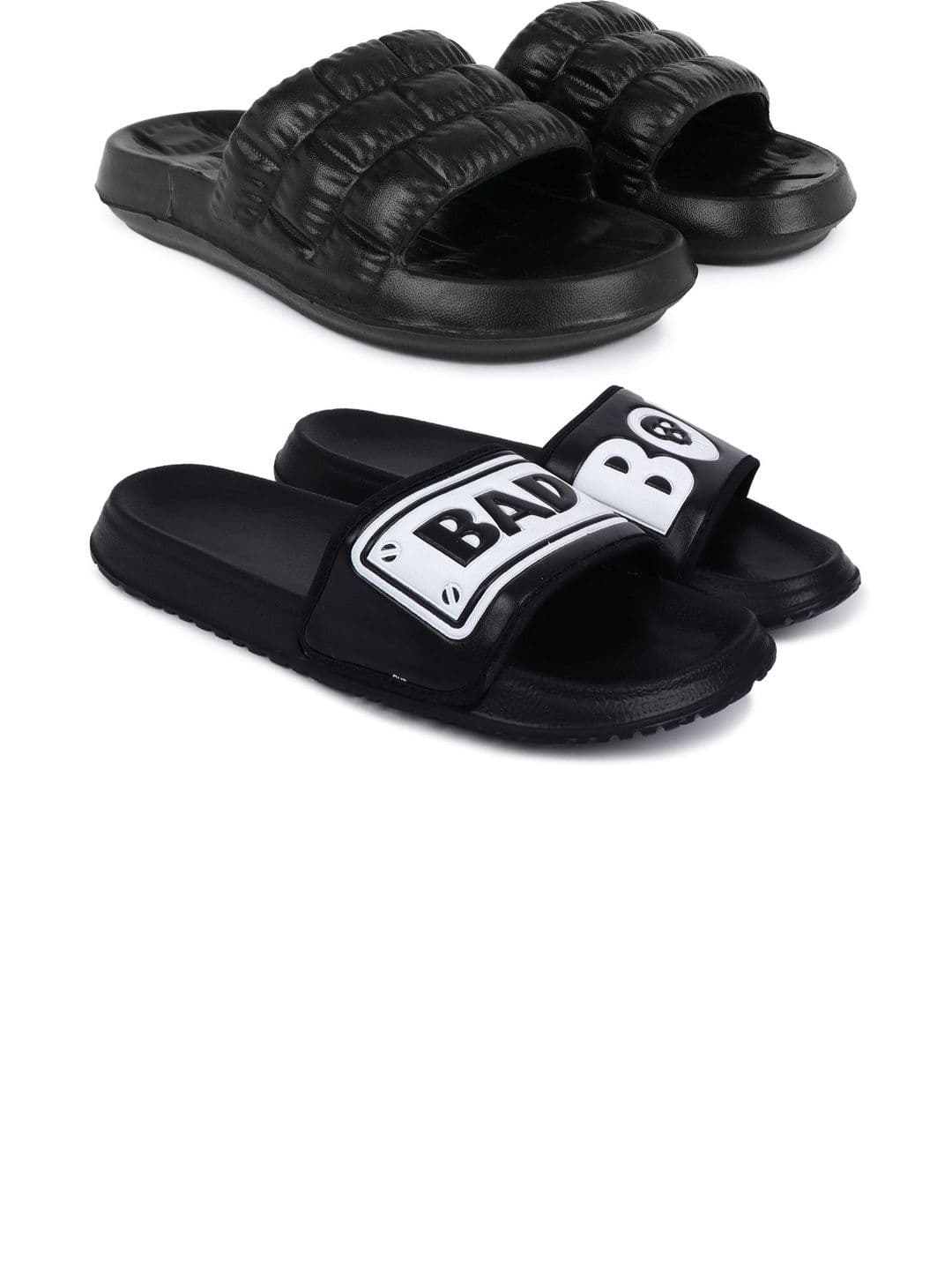 KAPYANSH Men Printed Sliders - view 1
