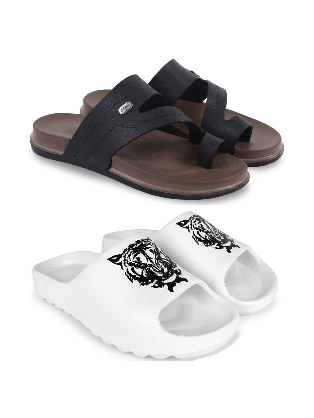 Pampy Angel Men Set Of 2 Printed Slip-On - view 1