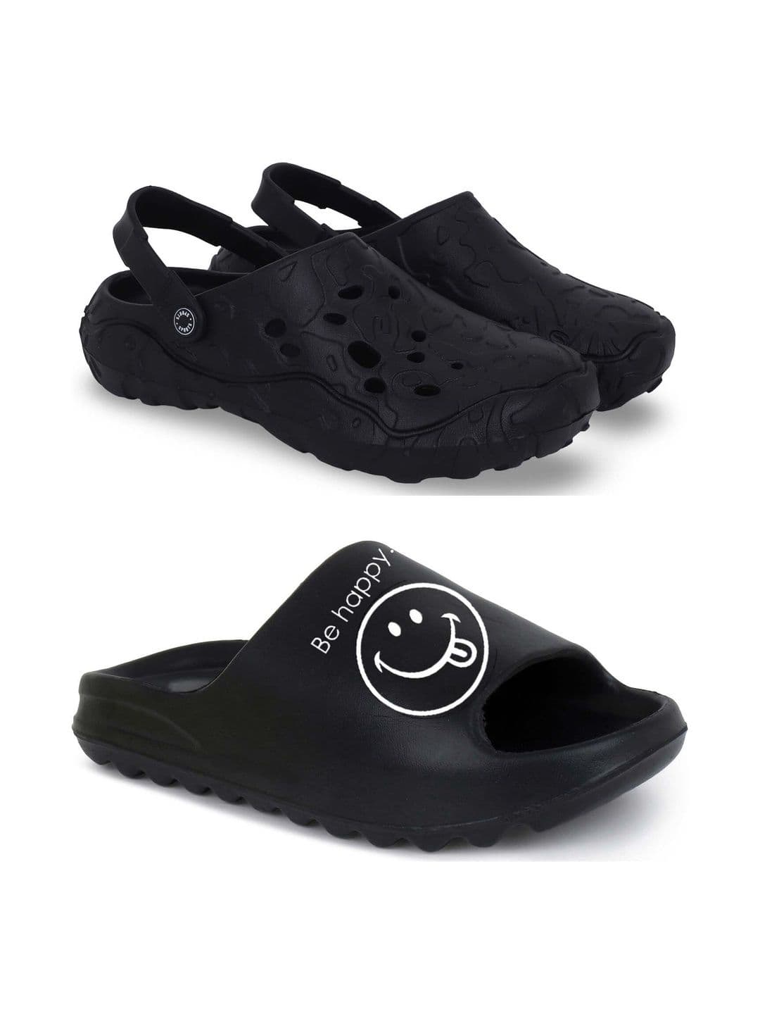 Pampy Angel Men Set Of 2 Printed Sliders - view 1