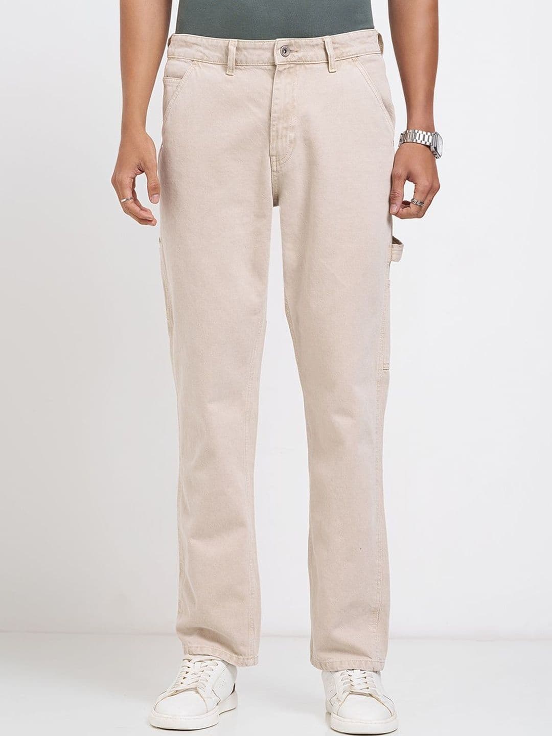 SF JEANS by Pantaloons Men Relaxed Fit Mid-Rise Jeans - view 1