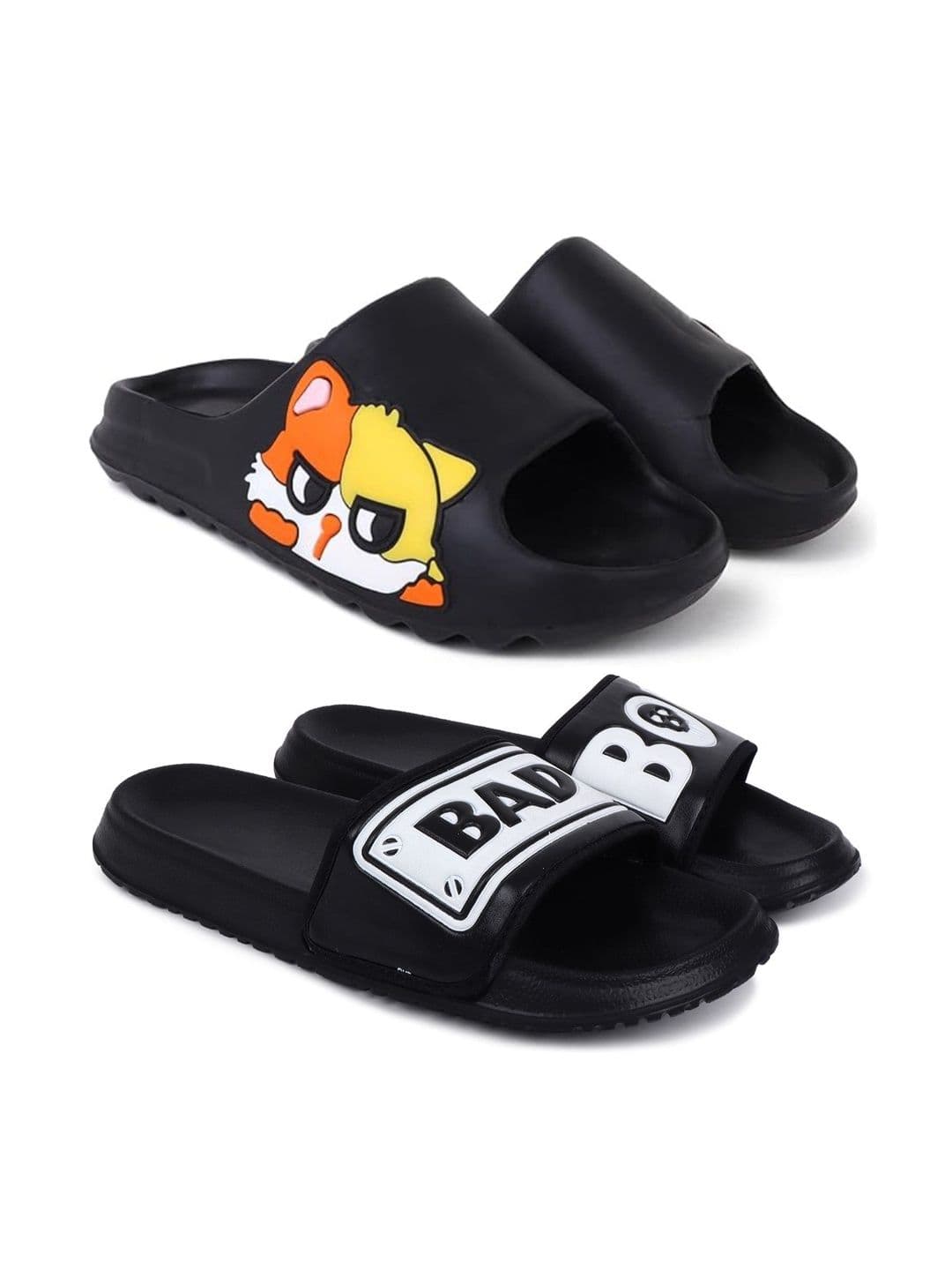 KAPYANSH Men Printed Sliders - view 1