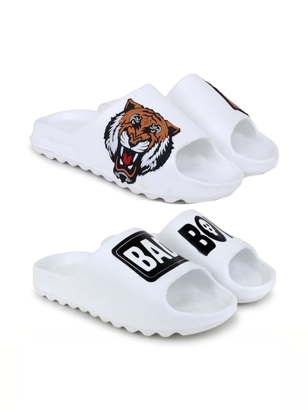 KAPYANSH Men Printed Sliders - view 1