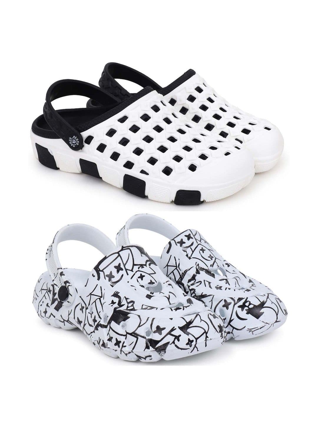 Pampy Angel Men Printed Clogs - view 1