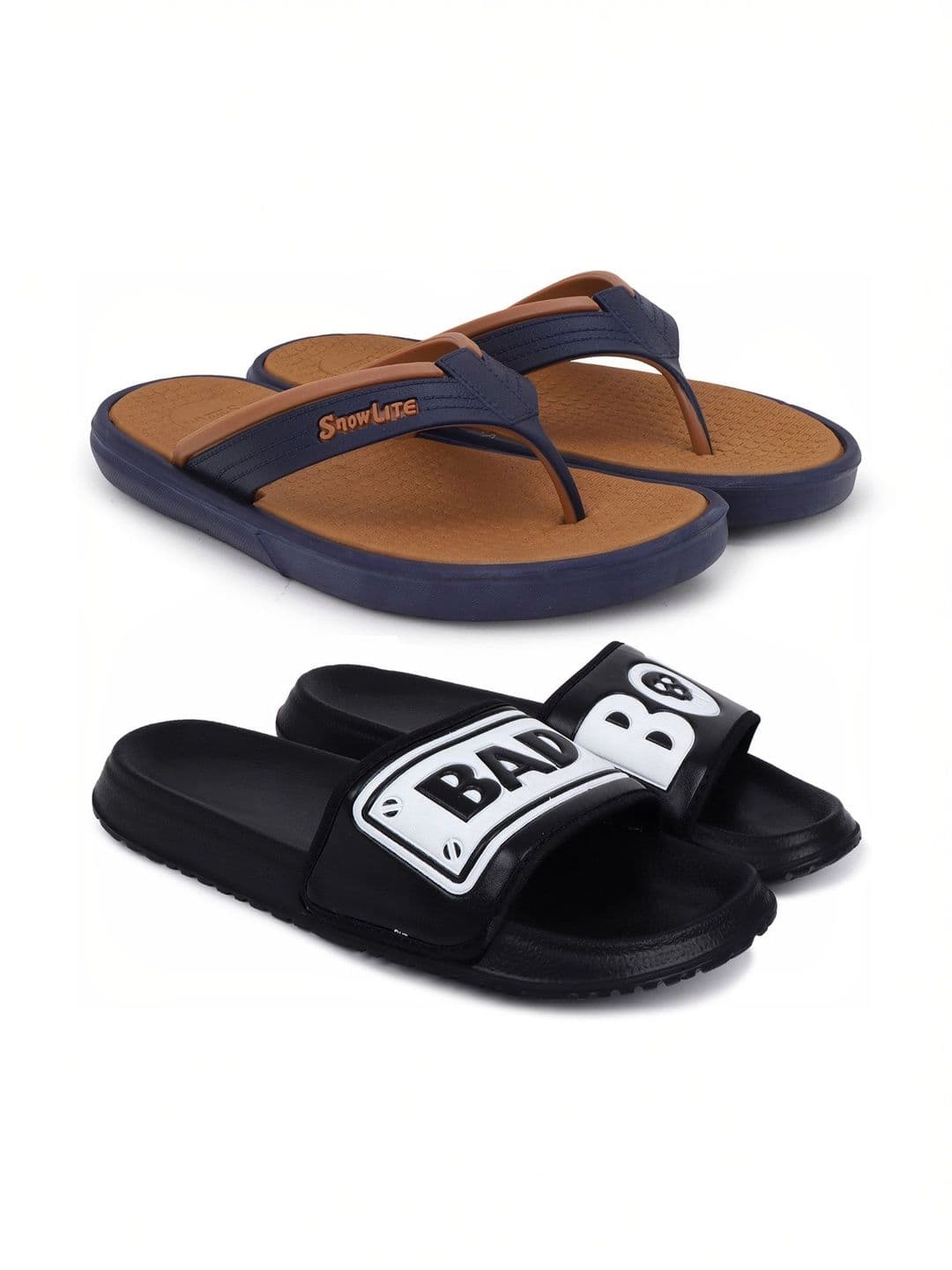 KAPYANSH Men Set Of 2 Thong Flip-Flops - view 1