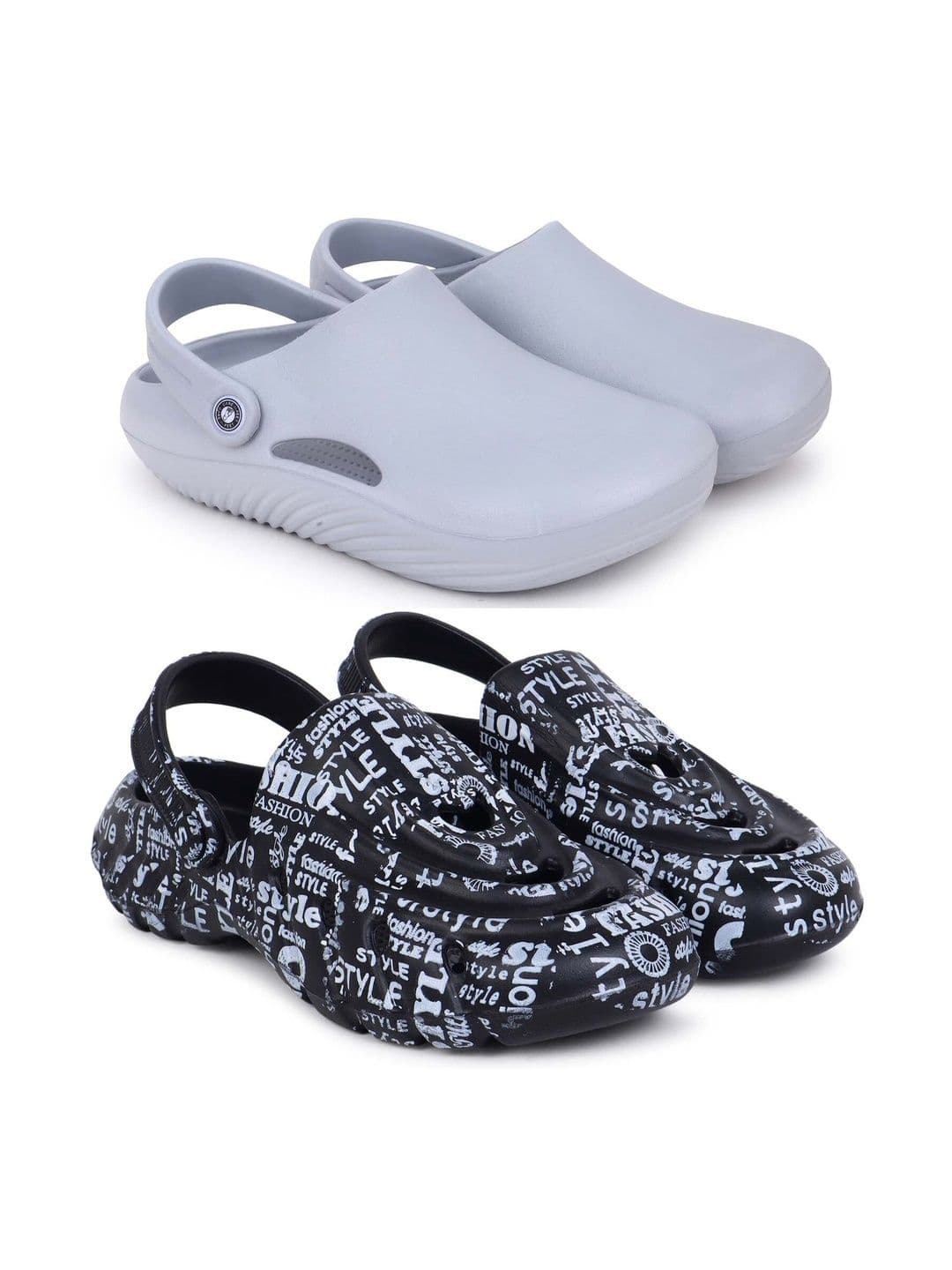 Pampy Angel Men Printed Clogs - view 1