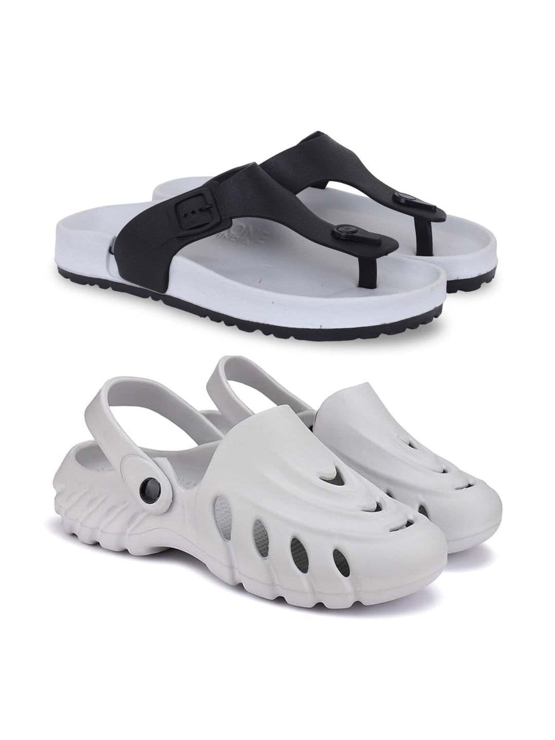 KAPYANSH Men Set Of 2 Thong Flip-Flops - view 1