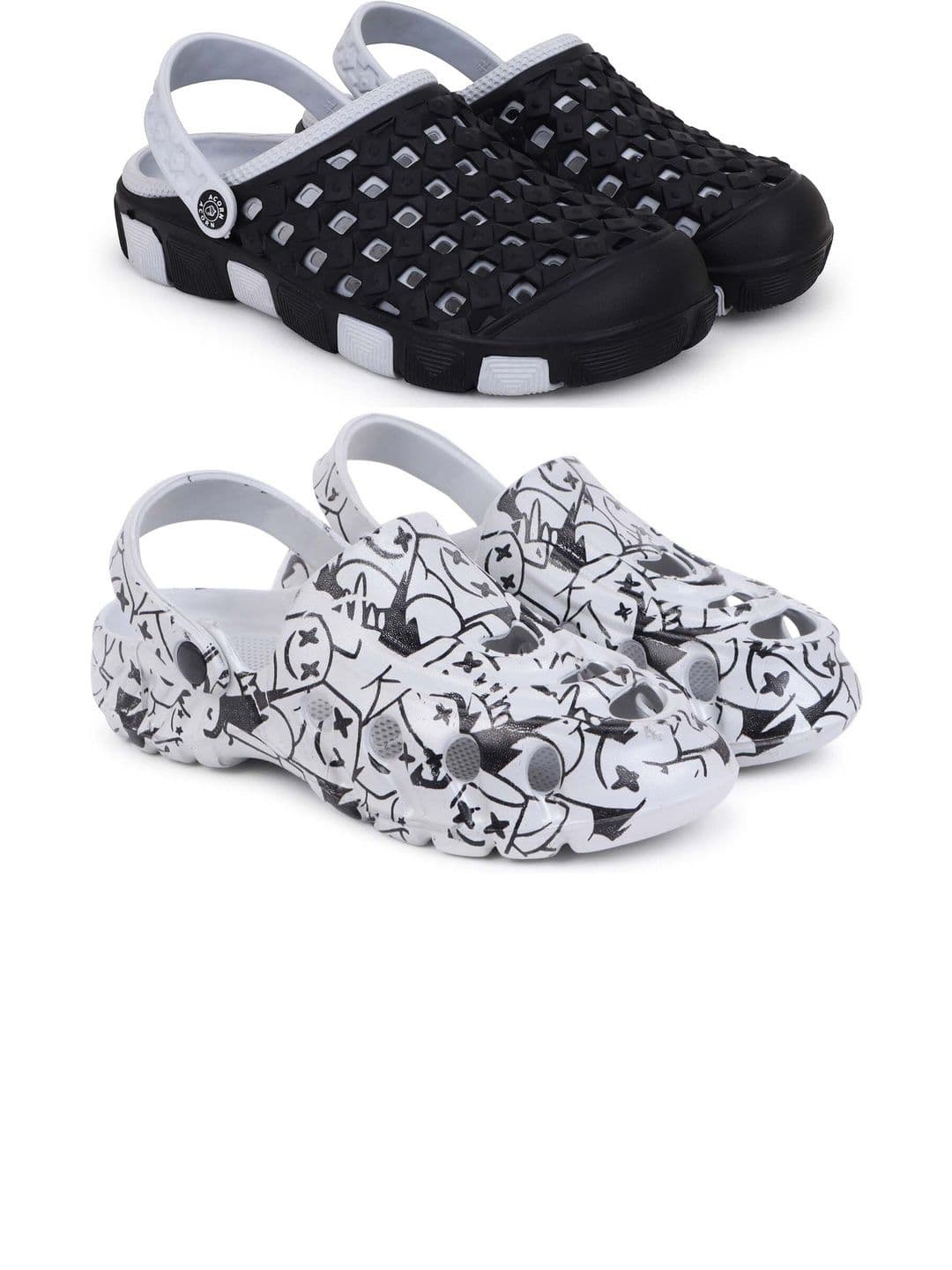 Pampy Angel Men Printed Clogs - view 1