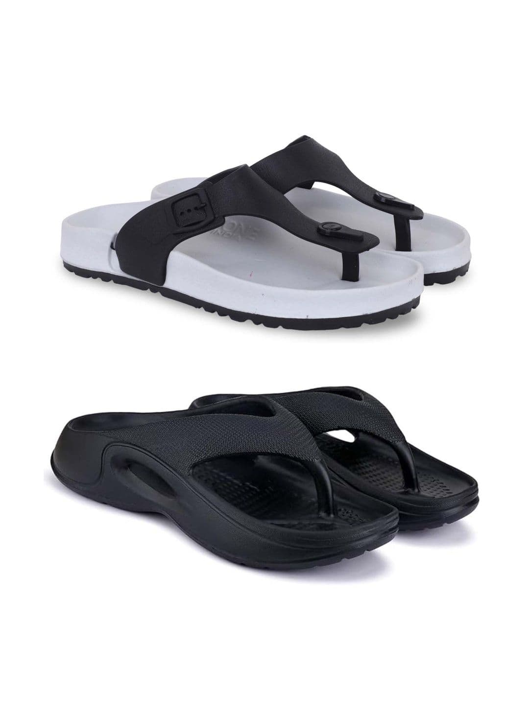 KAPYANSH Men Set Of 2 Thong Flip-Flops - view 1