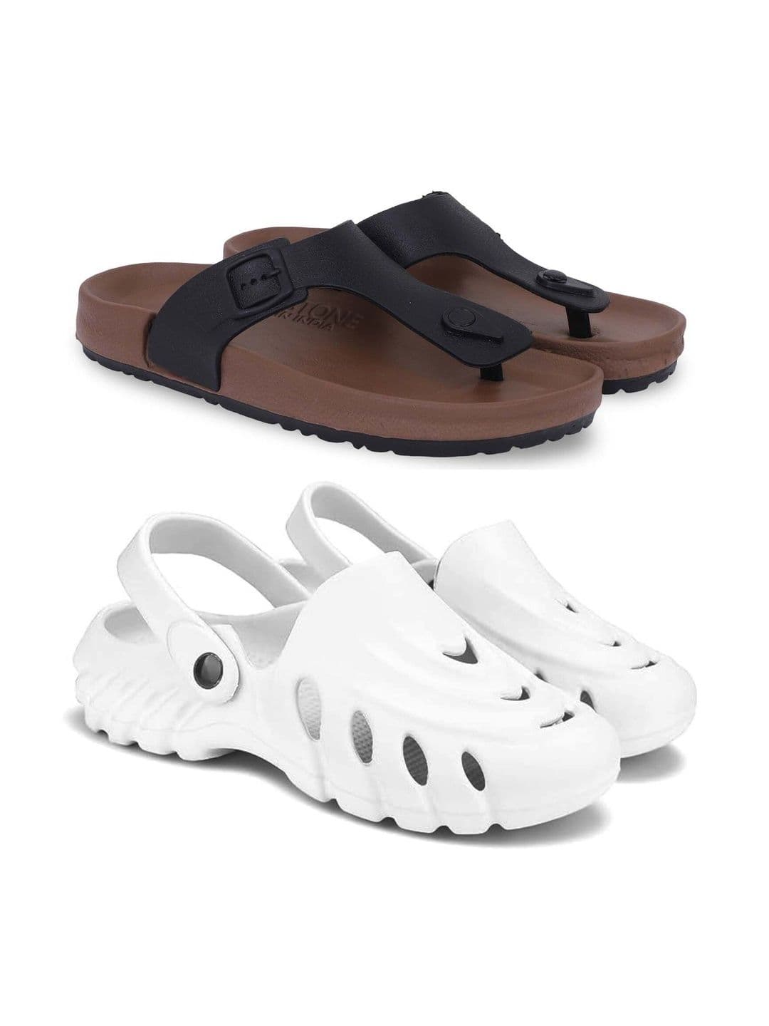 KAPYANSH Men Set Of 2 Thong Flip-Flops - view 1