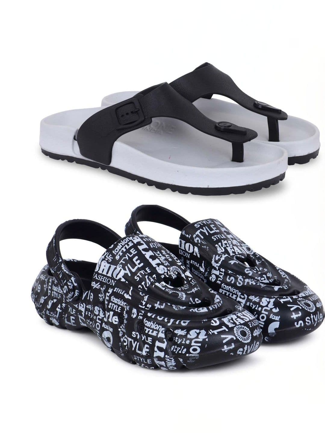 KAPYANSH Men Set Of 2 Thong Flip-Flops - view 1