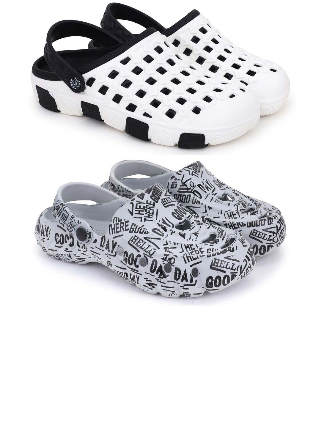 Pampy Angel Men Printed Clogs - view 1