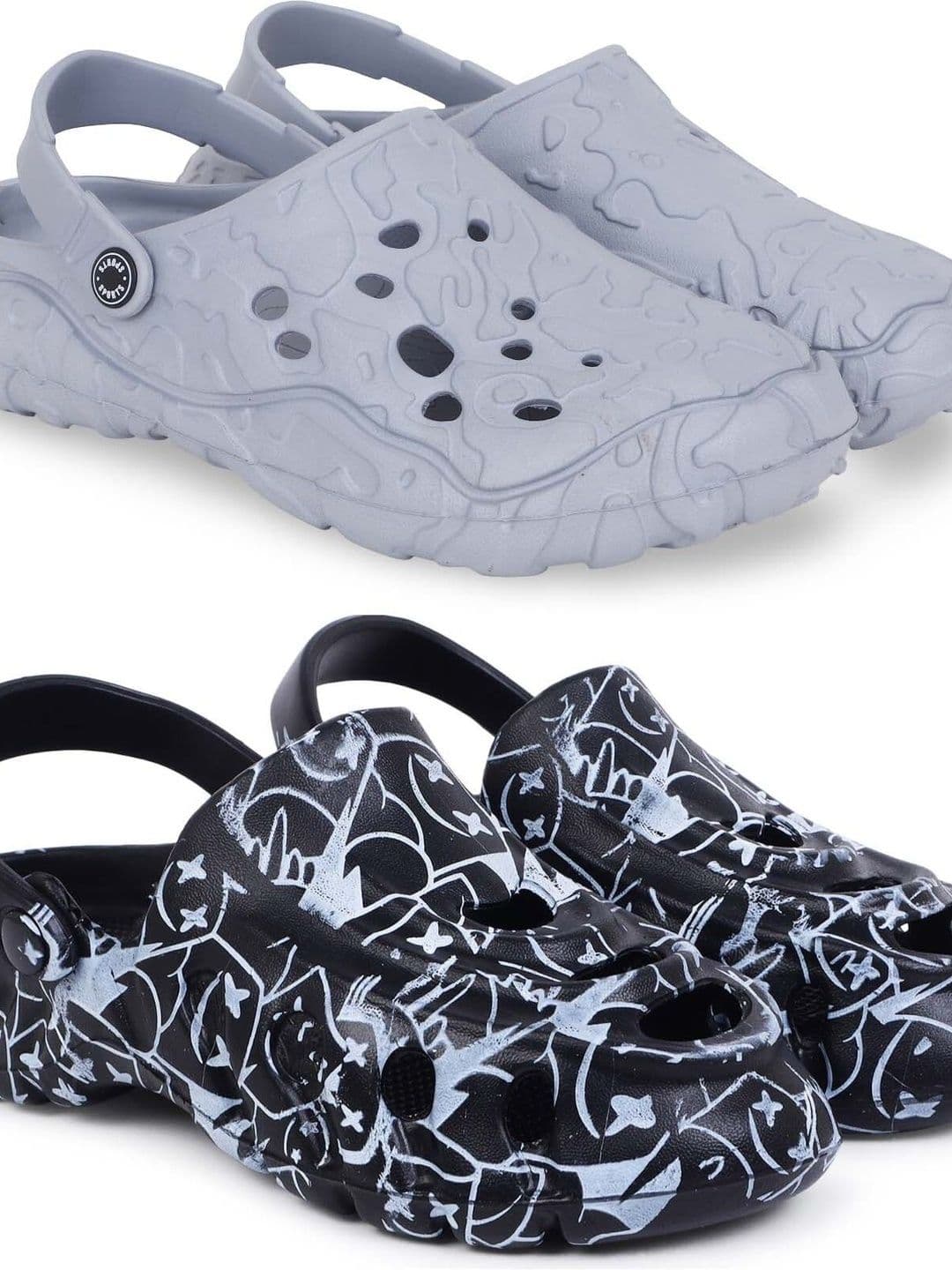 Pampy Angel Men Printed Clogs - view 1