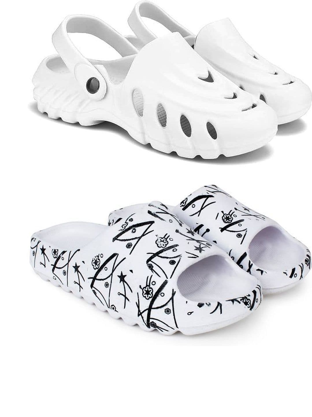 KAPYANSH Men Printed Sliders - view 1