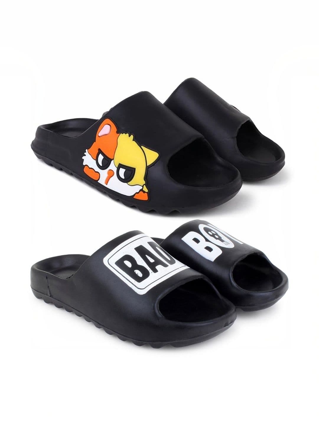 KAPYANSH Men Printed Sliders - view 1