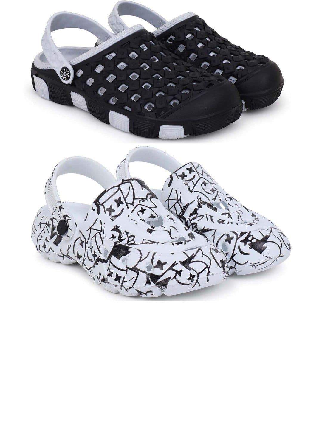 Pampy Angel Men Printed Clogs - view 1