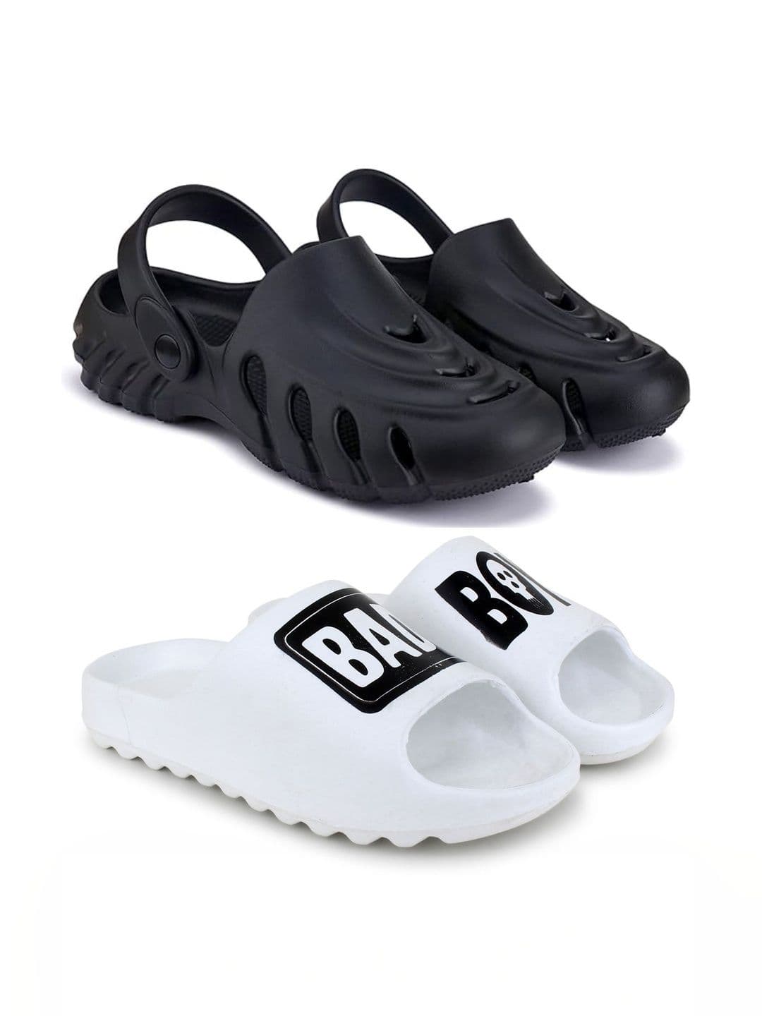 KAPYANSH Men Printed Sliders - view 1